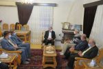 دیدار استاندار گیلان با یک جانباز و خانواده شهید انقلاب اسلامی در رشت