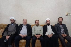 دیدار مجتبی وهابی با رزمندگان ایثار و شهادت از روستای شیوا دهستان لفمجان لاهیجان