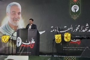 مراسم با شکوه دومین سالگرد شهادت حاج قاسم در جنوب لبنان