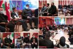 دیدار نمایندگان سازمان‌های مردم نهاد لبنانی و فلسطینی و سوری با رایزن فرهنگی ایران در لبنان